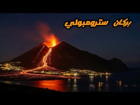 سترومبولي: بركان إيطاليا النشط ومصدر جذب سياحي